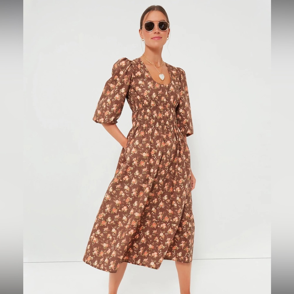 Marlena dress EUC rose chintz